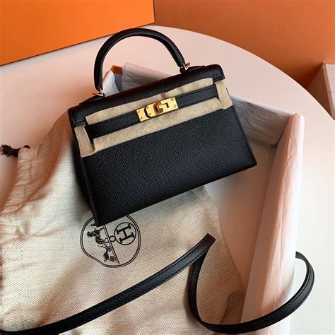 hermes kelly black mini|hermes kelly mini price.